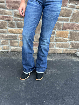 Women's Ariat Perfect Rise Bessie Slim Trouser Jean-Women's Denim-Ariat-Lucky J Boots & More, Women's, Men's, & Kids Western Store Located in Carthage, MO