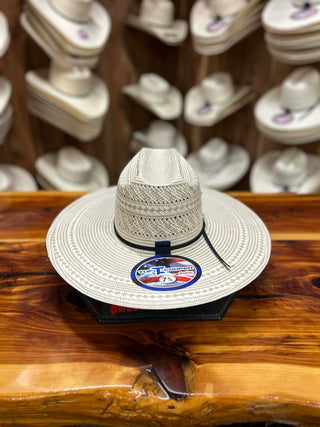American TC8910 S-117 Straw Hat 4 1/2" Brim FZ-Straw Cowboy Hats-American Hat Co.-Lucky J Boots & More, Women's, Men's, & Kids Western Store Located in Carthage, MO