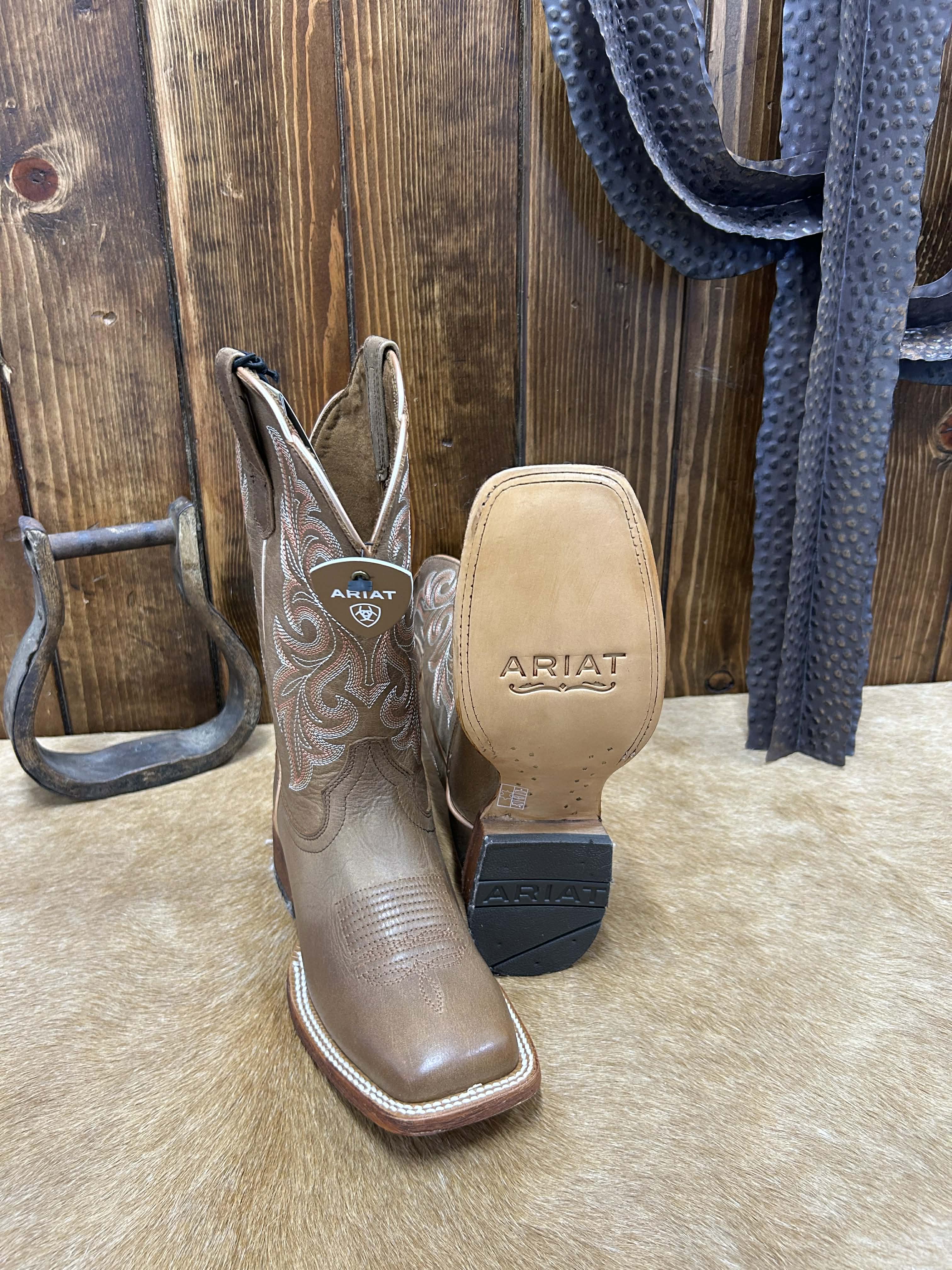 Women's Ariat County Lane Tan Boot-Women's Boots-Ariat-Lucky J Boots & More, Women's, Men's, & Kids Western Store Located in Carthage, MO