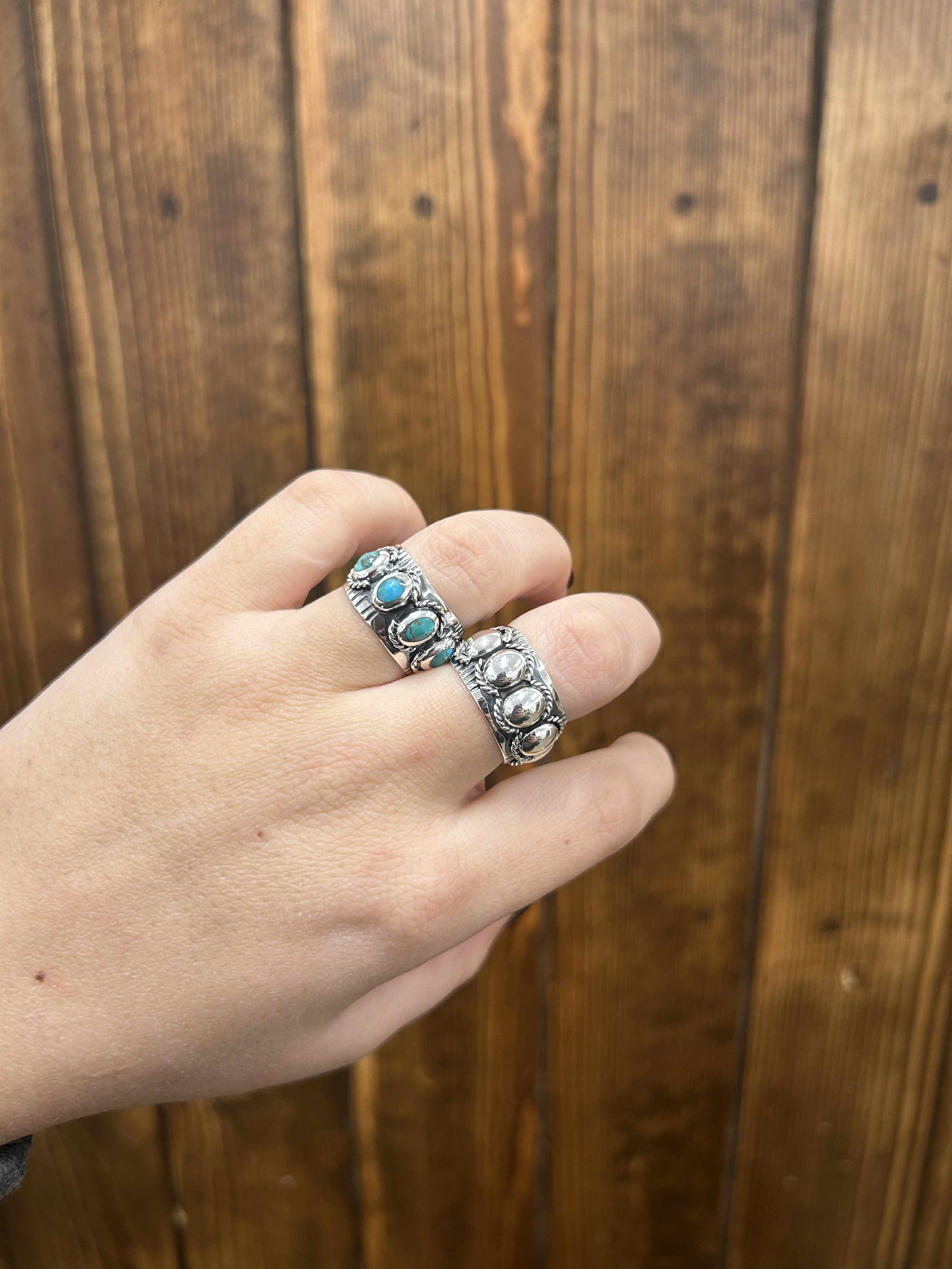 Jade Ring-Rings-LJ Turquoise-Lucky J Boots & More, Women's, Men's, & Kids Western Store Located in Carthage, MO