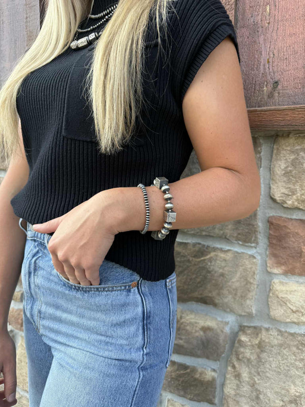 Siya Bracelet-Bracelets-LJ Turquoise-Lucky J Boots & More, Women's, Men's, & Kids Western Store Located in Carthage, MO