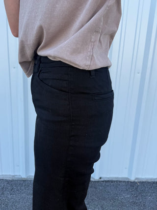 Women's Flying Monkey Stevie High Rise Trouser Wide Leg Jean