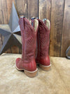 Women's Hyer Leawood Red Cowhide Boot-Women's Boots-HYER Boots-Lucky J Boots & More, Women's, Men's, & Kids Western Store Located in Carthage, MO