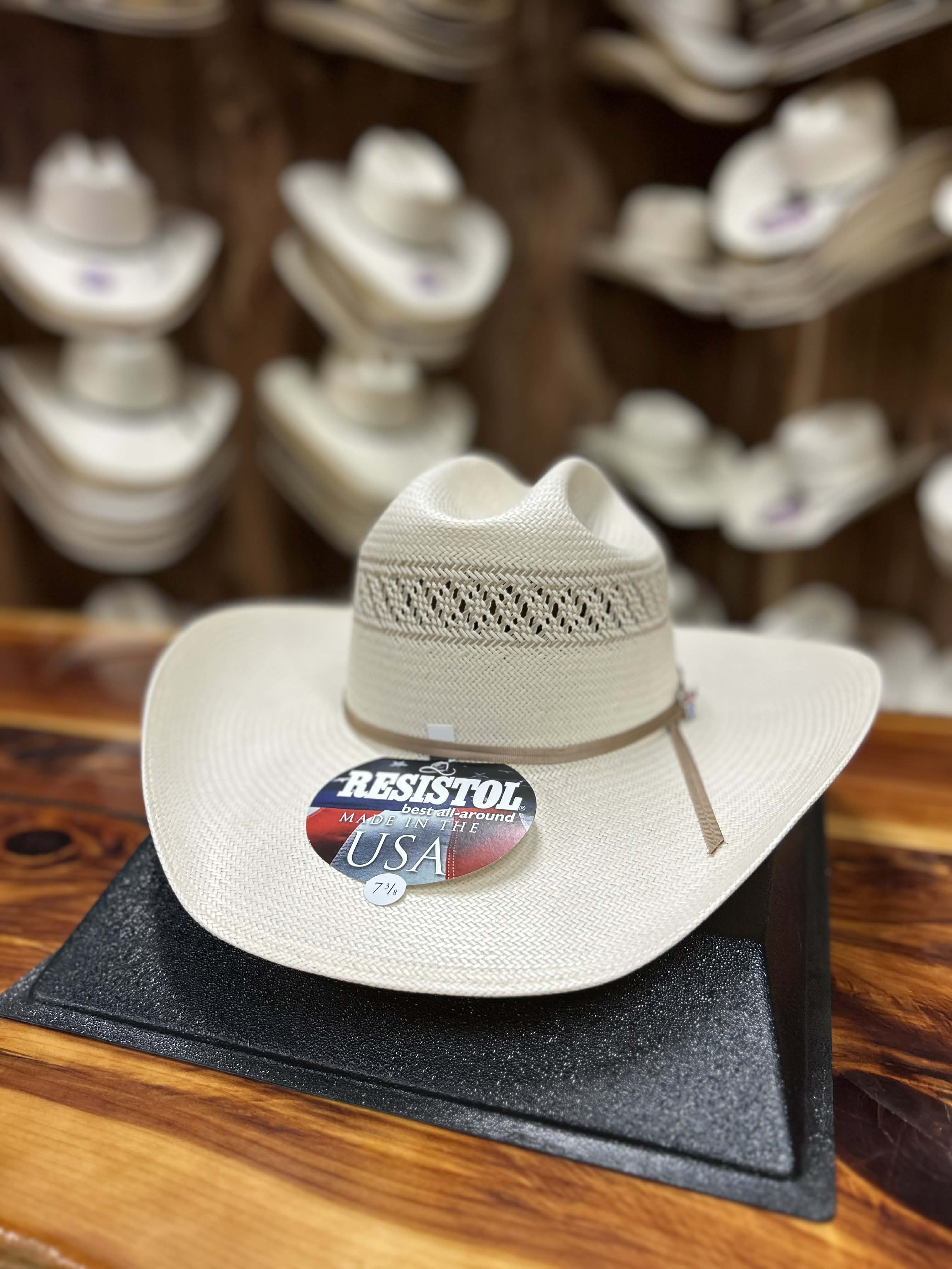 Resistol Wildfire Straw Hat 4 1/4
