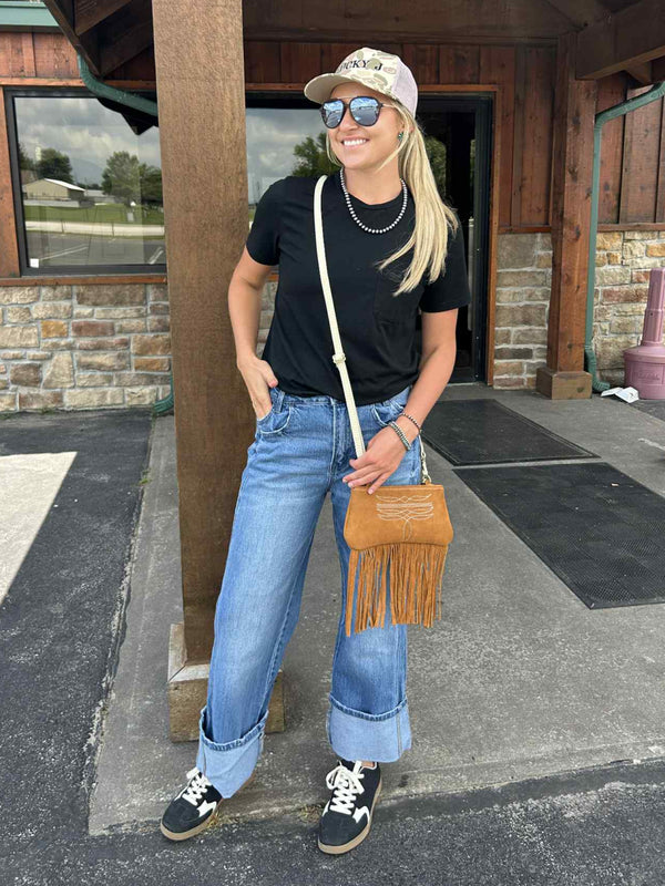 Sadie Crossbody Bag-Crossbody bag-DOUBLE J SADDLERY-Lucky J Boots & More, Women's, Men's, & Kids Western Store Located in Carthage, MO