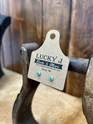 Blair Earrings-Earrings-LJ Turquoise-Lucky J Boots & More, Women's, Men's, & Kids Western Store Located in Carthage, MO