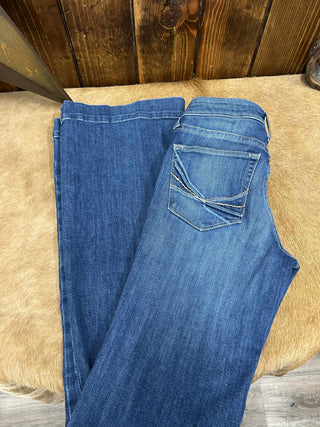 Women's Ariat Perfect Rise Leslie Slim Trouser Jean-Women's Denim-Ariat-Lucky J Boots & More, Women's, Men's, & Kids Western Store Located in Carthage, MO