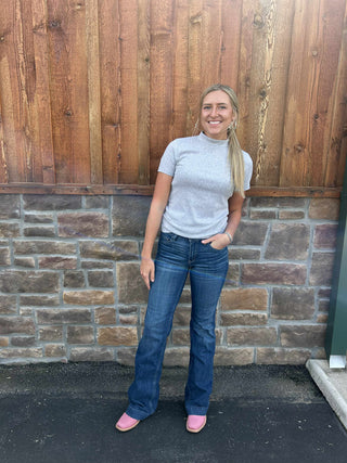 Women's Ariat Perfect Rise Leslie Slim Trouser Jean-Women's Denim-Ariat-Lucky J Boots & More, Women's, Men's, & Kids Western Store Located in Carthage, MO