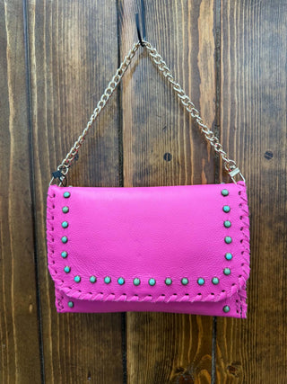 Kurtmen Barbie Pink Clutch