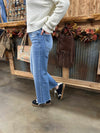 Flying Monkey Andrea High Rise Slim Wide Jean-Women's Denim-Flying Monkey-Lucky J Boots & More, Women's, Men's, & Kids Western Store Located in Carthage, MO