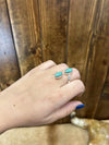 Mila Ring-Rings-LJ Turquoise-Lucky J Boots & More, Women's, Men's, & Kids Western Store Located in Carthage, MO
