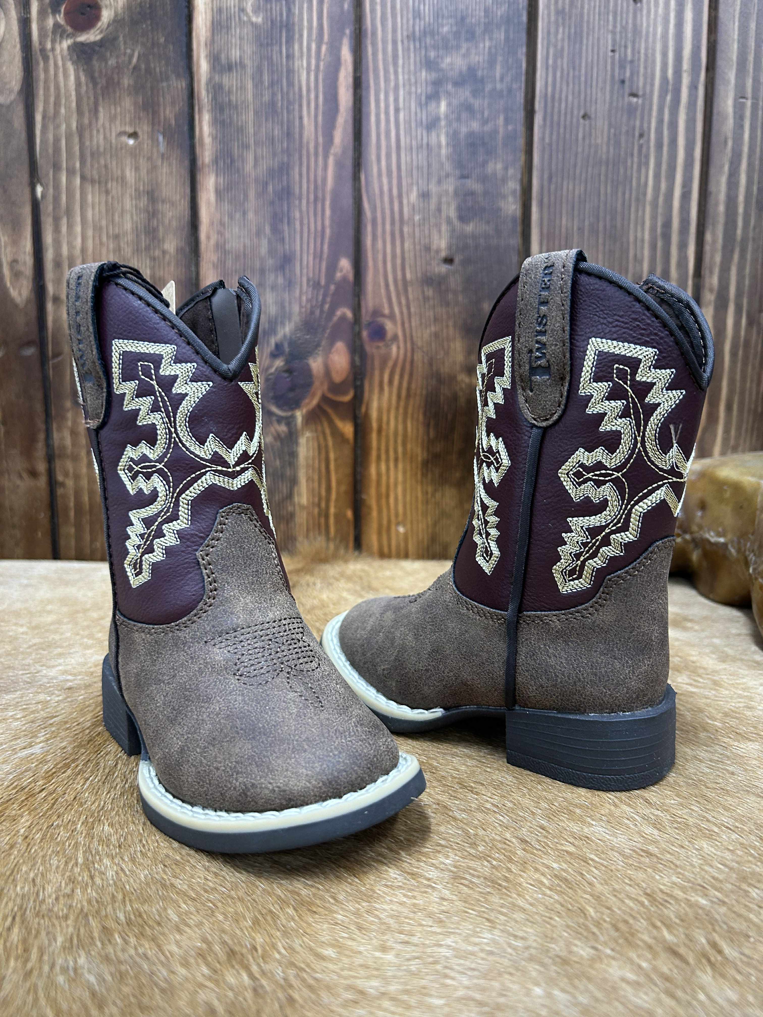 Twister Blake Toddler Boots-Kids Boots-M & F Western Products-Lucky J Boots & More, Women's, Men's, & Kids Western Store Located in Carthage, MO