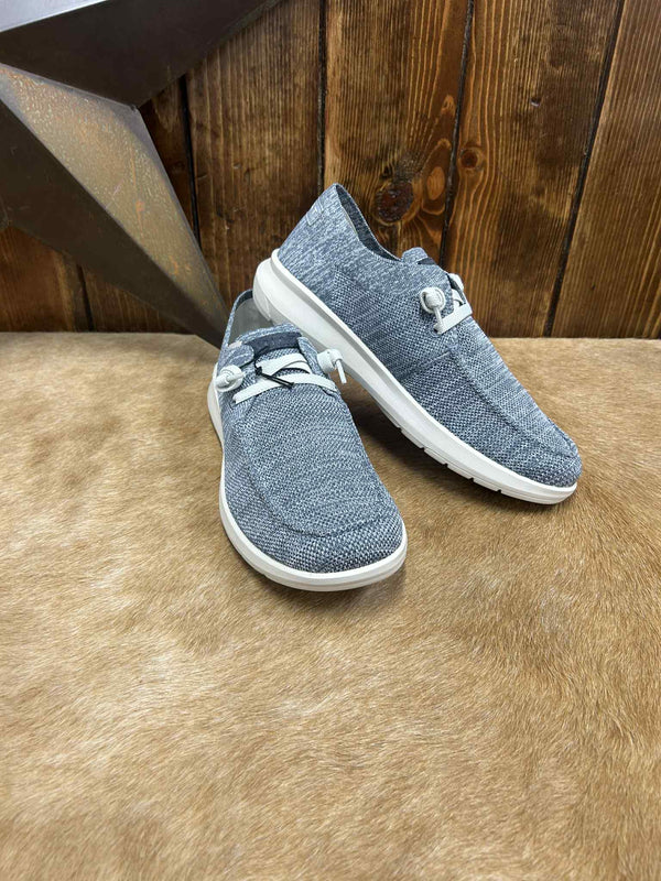 Ariat Men's Grey Knit Hilo Shoes-Men's Casual Shoes-Ariat-Lucky J Boots & More, Women's, Men's, & Kids Western Store Located in Carthage, MO
