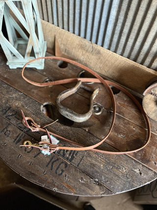Flat Roping Reins 3/4 X 8 H510-Reins-Berlin Leather-Lucky J Boots & More, Women's, Men's, & Kids Western Store Located in Carthage, MO