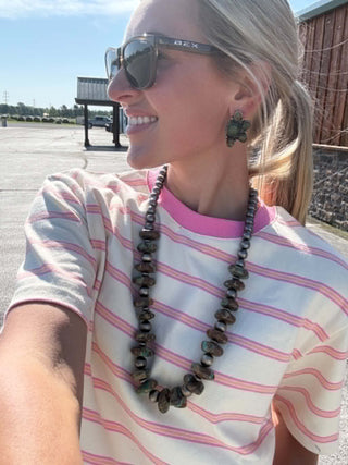 Genevieve Necklace - Lucky J Boots & More