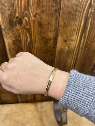 Gold Bracelets-Bracelets-LJ Fashion Jewelry-Lucky J Boots & More, Women's, Men's, & Kids Western Store Located in Carthage, MO