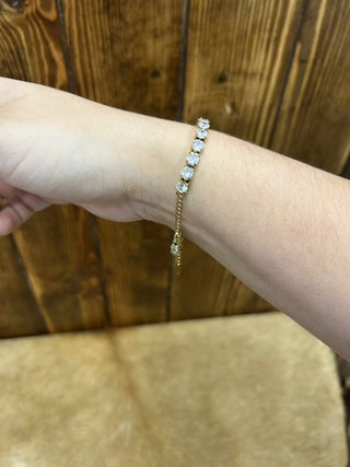 Gold Bracelets-Bracelets-LJ Fashion Jewelry-Lucky J Boots & More, Women's, Men's, & Kids Western Store Located in Carthage, MO