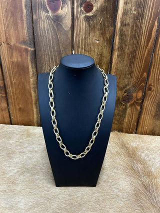 Gold Chain Necklaces-Necklaces-LJ Fashion Jewelry-Lucky J Boots & More, Women's, Men's, & Kids Western Store Located in Carthage, MO