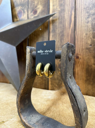 Gold Earrings-Earrings-LJ Fashion Jewelry-Lucky J Boots & More, Women's, Men's, & Kids Western Store Located in Carthage, MO