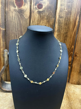 Gold Waterproof Necklaces-Necklaces-LJ Fashion Jewelry-Lucky J Boots & More, Women's, Men's, & Kids Western Store Located in Carthage, MO
