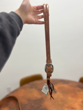 H1360 Split Ear Headstall S.S. Hardware-Headstall-Berlin Leather-Lucky J Boots & More, Women's, Men's, & Kids Western Store Located in Carthage, MO