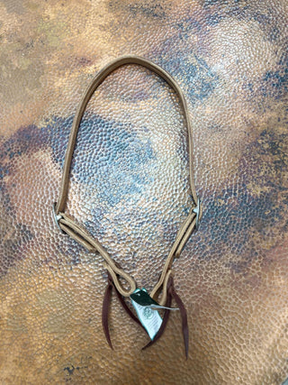 H1360 Split Ear Headstall S.S. Hardware-Headstall-Berlin Leather-Lucky J Boots & More, Women's, Men's, & Kids Western Store Located in Carthage, MO