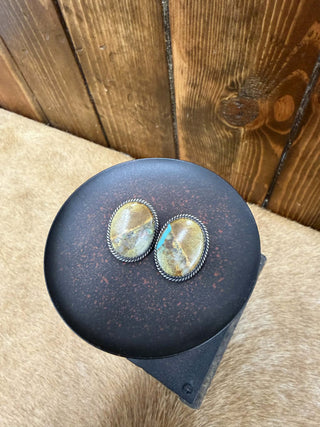 Hattie Earrings-Earrings-LJ Turquoise-Lucky J Boots & More, Women's, Men's, & Kids Western Store Located in Carthage, MO