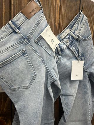 Hidden Macy Classic Fit Straight Leg Jean-Women's Denim-HIDDEN-Lucky J Boots & More, Women's, Men's, & Kids Western Store Located in Carthage, MO