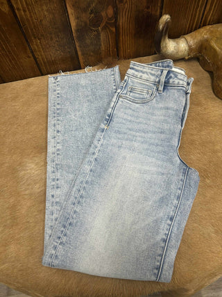 Hidden Macy Classic Fit Straight Leg Jean-Women's Denim-HIDDEN-Lucky J Boots & More, Women's, Men's, & Kids Western Store Located in Carthage, MO