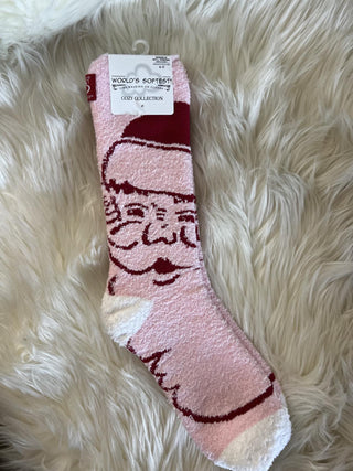 Holiday Cozy Crew Socks-Socks-World's Softest Socks-Lucky J Boots & More, Women's, Men's, & Kids Western Store Located in Carthage, MO