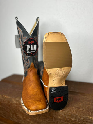 Horse Power Cognac Soft Smooth Quill Boot-Men's Boots-Horse Power-Lucky J Boots & More, Women's, Men's, & Kids Western Store Located in Carthage, MO