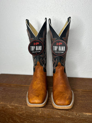 Horse Power Cognac Soft Smooth Quill Boot-Men's Boots-Horse Power-Lucky J Boots & More, Women's, Men's, & Kids Western Store Located in Carthage, MO