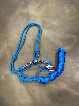 HRB Professionals Choice Beaded Rope Halter-Halter-Professionals Choice-Lucky J Boots & More, Women's, Men's, & Kids Western Store Located in Carthage, MO