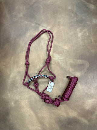 HRB Professionals Choice Beaded Rope Halter-Halter-Professionals Choice-Lucky J Boots & More, Women's, Men's, & Kids Western Store Located in Carthage, MO