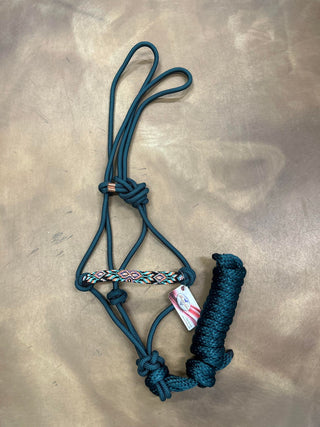 HRB Professionals Choice Beaded Rope Halter-Halter-Professionals Choice-Lucky J Boots & More, Women's, Men's, & Kids Western Store Located in Carthage, MO