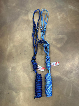 HRE Easy On Rope Halter w/Lead-Halter-Professionals Choice-Lucky J Boots & More, Women's, Men's, & Kids Western Store Located in Carthage, MO