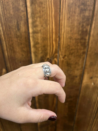 Jade Ring-Rings-LJ Turquoise-Lucky J Boots & More, Women's, Men's, & Kids Western Store Located in Carthage, MO