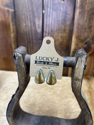 Juliet Earrings-Earrings-LJ Turquoise-Lucky J Boots & More, Women's, Men's, & Kids Western Store Located in Carthage, MO