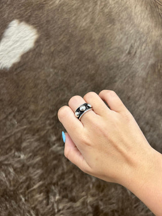 June Ring-Rings-LJ Turquoise-Lucky J Boots & More, Women's, Men's, & Kids Western Store Located in Carthage, MO