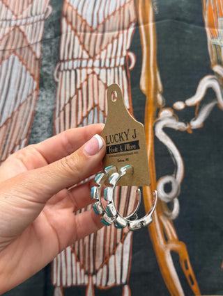 Kennedy Earrings - Lucky J Boots & More