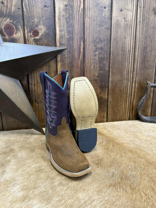 Kid's Macie Bean Snuff Waxy Commander Boot-Kids Boots-Anderson Bean-Lucky J Boots & More, Women's, Men's, & Kids Western Store Located in Carthage, MO