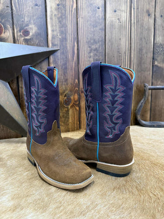 Kid's Macie Bean Snuff Waxy Commander Boot-Kids Boots-Anderson Bean-Lucky J Boots & More, Women's, Men's, & Kids Western Store Located in Carthage, MO