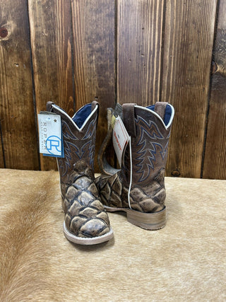 Kid's Roper Brown March Madness Boot-Kids Boots-Roper-Lucky J Boots & More, Women's, Men's, & Kids Western Store Located in Carthage, MO