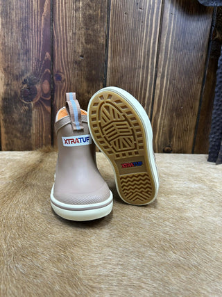 Kid's Xtratuf Ankle Deck Boots-Kid's Rain Boots-XTRATUF-Lucky J Boots & More, Women's, Men's, & Kids Western Store Located in Carthage, MO