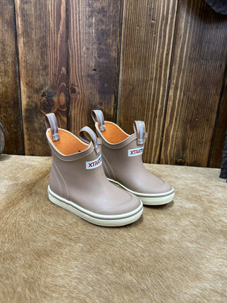 Kid's Xtratuf Ankle Deck Boots-Kid's Rain Boots-XTRATUF-Lucky J Boots & More, Women's, Men's, & Kids Western Store Located in Carthage, MO