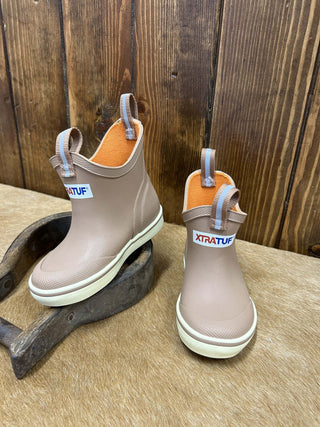 Kid's Xtratuf Ankle Deck Boots-Kid's Rain Boots-XTRATUF-Lucky J Boots & More, Women's, Men's, & Kids Western Store Located in Carthage, MO