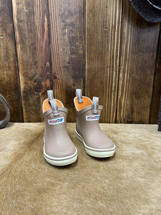 Kid's Xtratuf Ankle Deck Boots-Kid's Rain Boots-XTRATUF-Lucky J Boots & More, Women's, Men's, & Kids Western Store Located in Carthage, MO