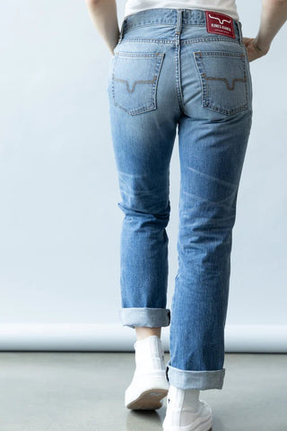 Kimes Mid Wash Brooks Jeans-Women's Denim-Kimes Ranch-Lucky J Boots & More, Women's, Men's, & Kids Western Store Located in Carthage, MO