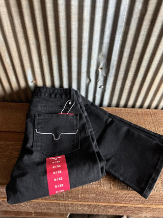 Kimes Sarah Jeans in Black *FINAL SALE*-Women's Denim-Kimes Ranch-Lucky J Boots & More, Women's, Men's, & Kids Western Store Located in Carthage, MO