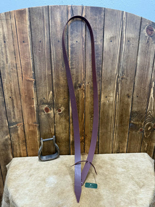 L905 1 3/4" x 8' Latigo Saddle Tie-Cinch Strap-Berlin Leather-Lucky J Boots & More, Women's, Men's, & Kids Western Store Located in Carthage, MO
